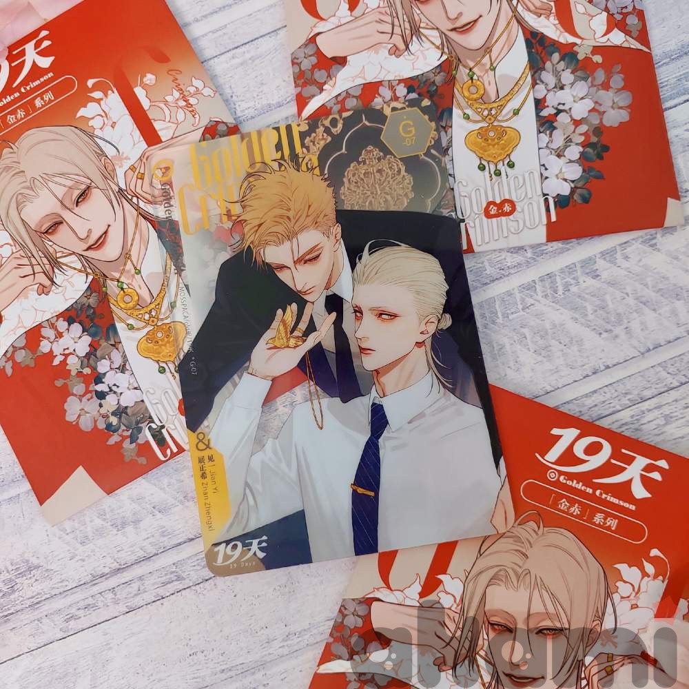 Mosspaca 19 дней - Однажды (19天) Олд рандомные полароиды Golden Crimson (Спецзаказ) - 1