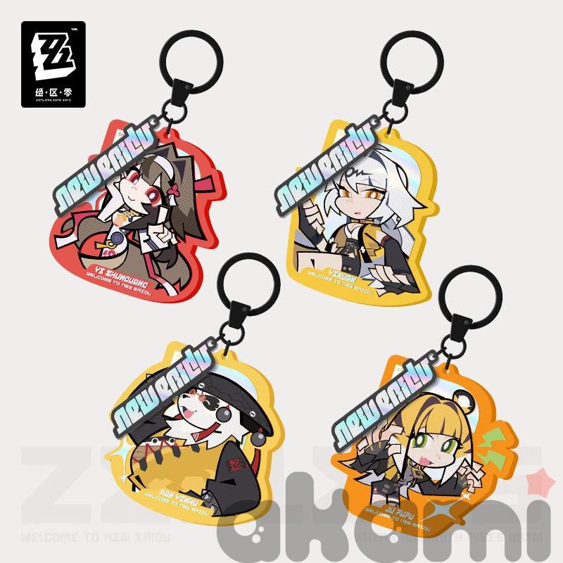 Брелоки New Eridu Chibi Школа горы Юнькуй (Zenless Zone Zero) - 1