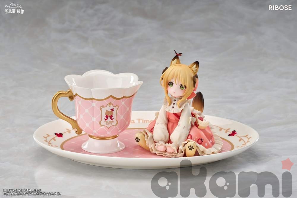Кошечка Tea Time Cats Orange Cat (Ribose) - 4