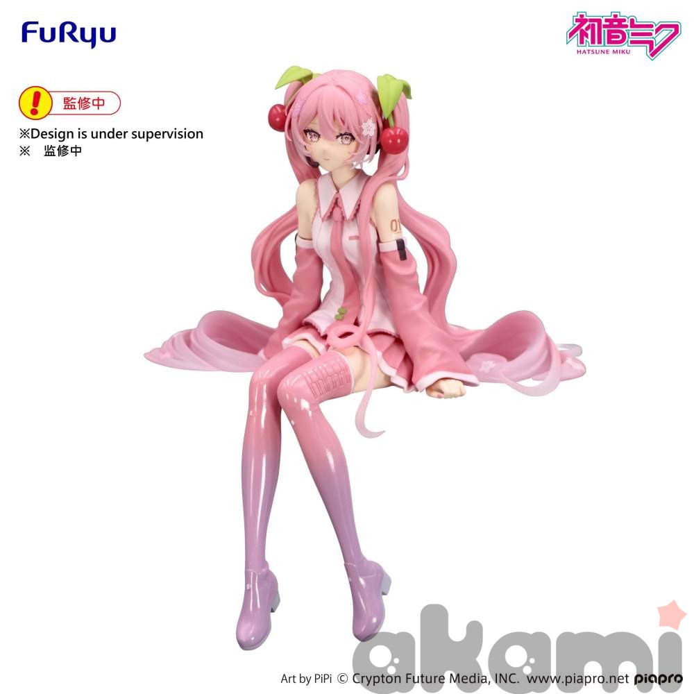 FuRyu Noodle Stopper Figure Hatsune Miku Sakura Miku 2026  - 3
