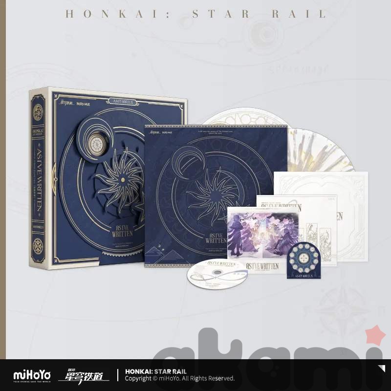 Подарочный набор с виниловым и CD диском As I’ve Written (Honkai: Star Rail) - 1