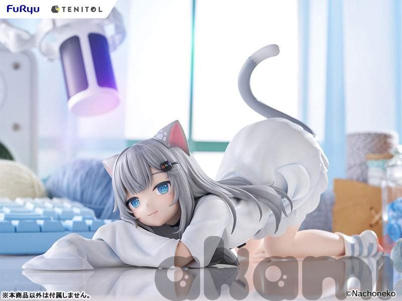 TENITOL BIG Noodle Stopper Figure Nachoneko  - 1