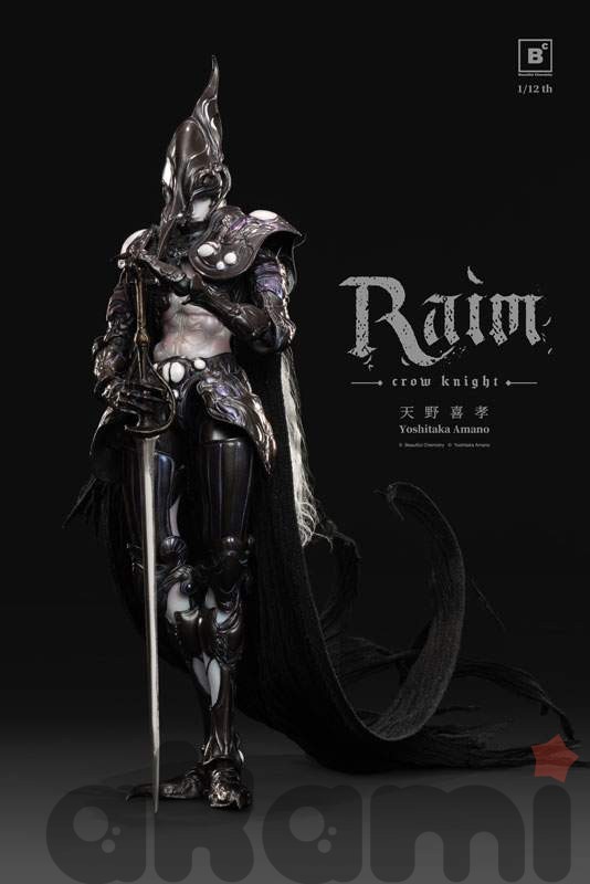 РАИМ Beautiful Chemistry x Yoshitaka Amano Crow Knight 1/12 (Final Fantasy) - 12