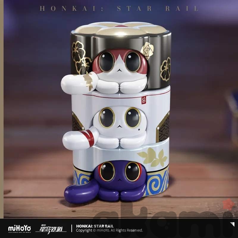 Коллекция экзотических питомцев Жуань Мей, набор фигурок vol.2 (Honkai: Star Rail) - 3