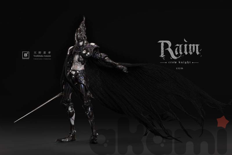РАИМ Beautiful Chemistry x Yoshitaka Amano Crow Knight 1/12 (Final Fantasy) - 8
