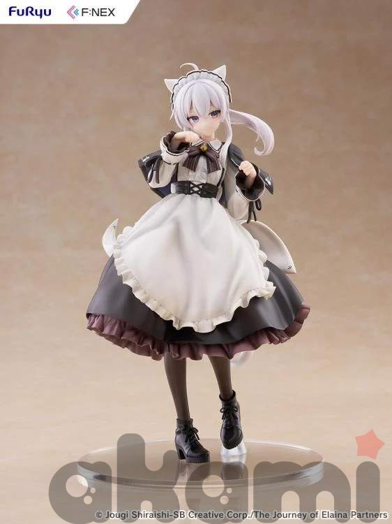 F:Nex Elaina Maid Costume with Cat Ears Ver. 1/7 Scale Figure (Wandering Witch: The Journey of Elaina) - 11