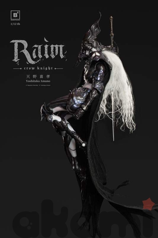 РАИМ Beautiful Chemistry x Yoshitaka Amano Crow Knight 1/12 (Final Fantasy) - 4