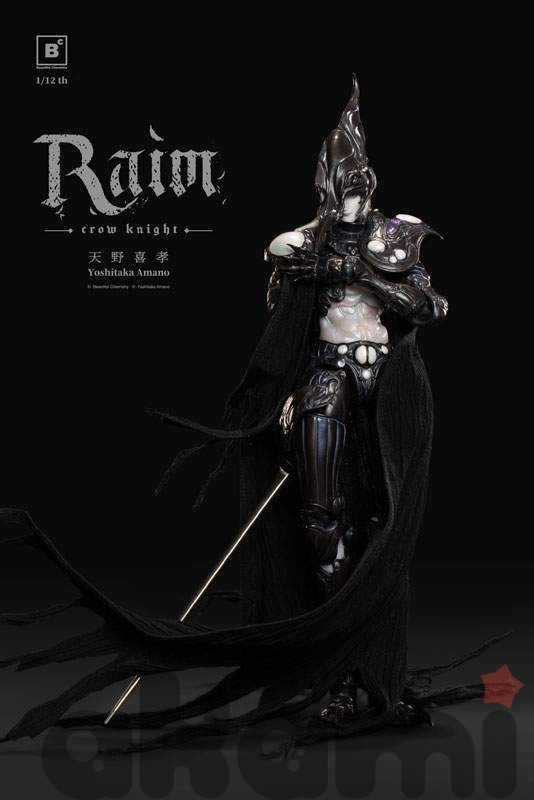 РАИМ Beautiful Chemistry x Yoshitaka Amano Crow Knight 1/12 (Final Fantasy) - 11