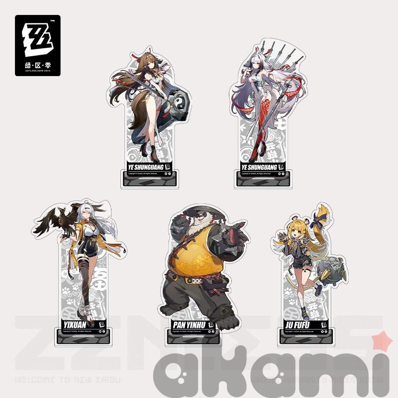 Акриловые стенды Школа горы Юнькуй (Zenless Zone Zero) - 1