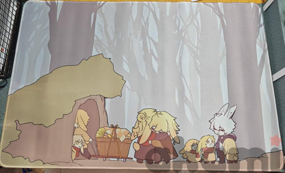 Авторский мерч Мидей и Фаенон Winter Story (Honkai: Star Rail) - 4