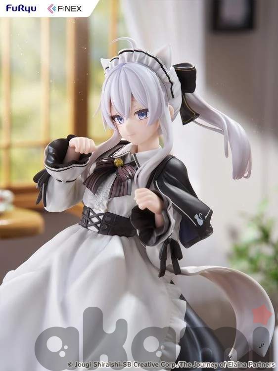 F:Nex Elaina Maid Costume with Cat Ears Ver. 1/7 Scale Figure (Wandering Witch: The Journey of Elaina) - 4