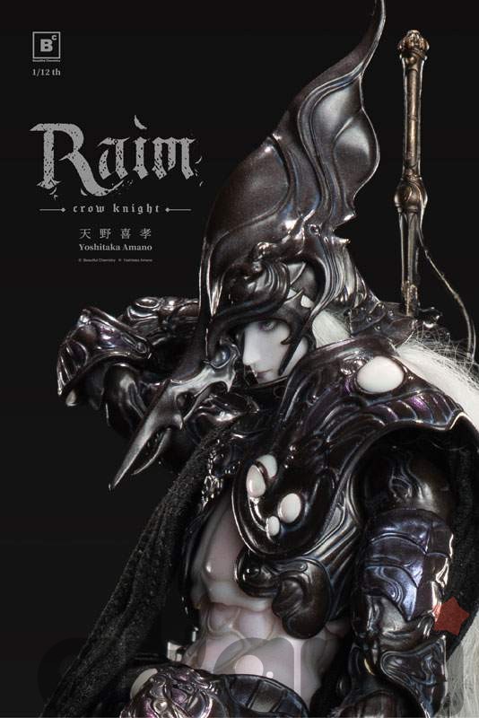 РАИМ Beautiful Chemistry x Yoshitaka Amano Crow Knight 1/12 (Final Fantasy) - 3