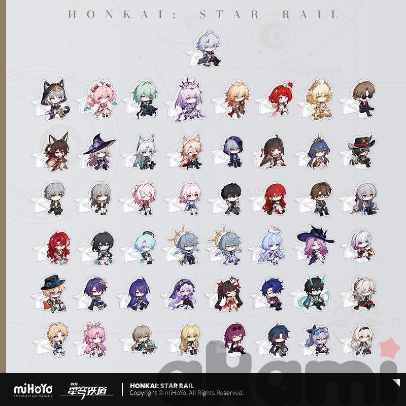 Акриловые стенды Owlbert’s Reception Room (Honkai: Star Rail)