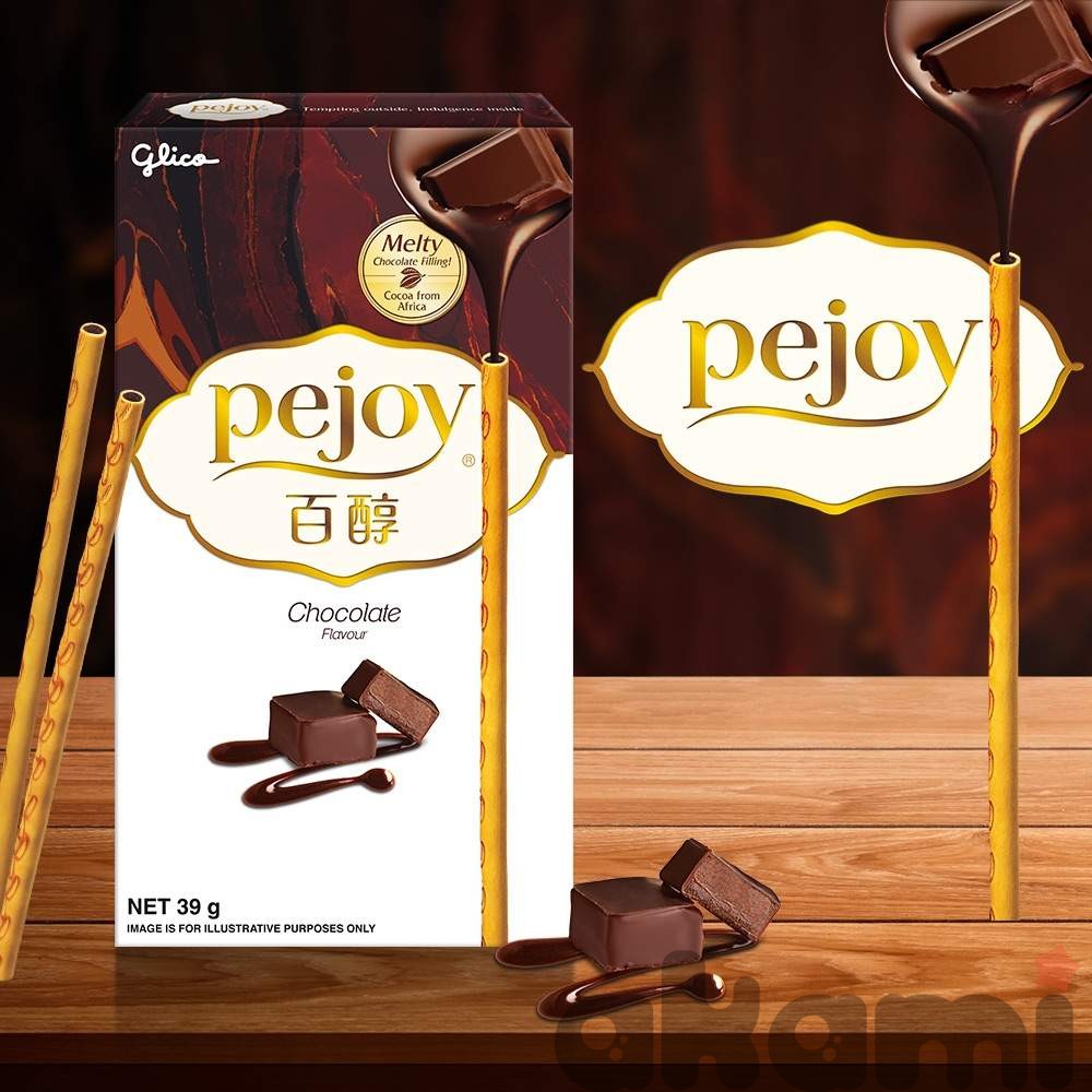Бисквитные палочки Pejoy Chocolate 37г