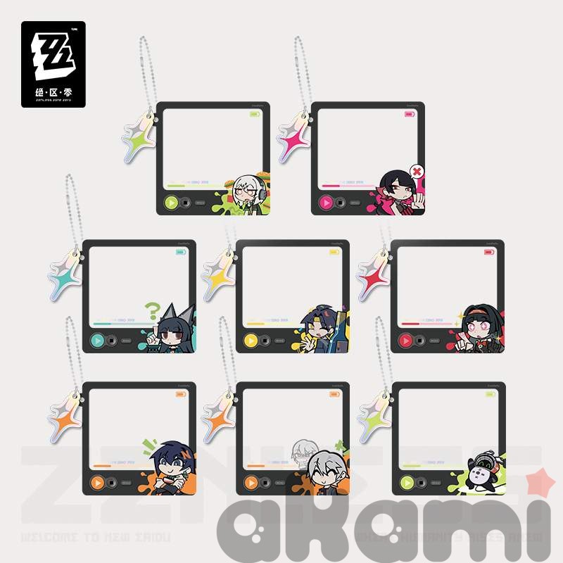 Брелок фотокарточка Sparkling Wonderland (Zenless Zone Zero)