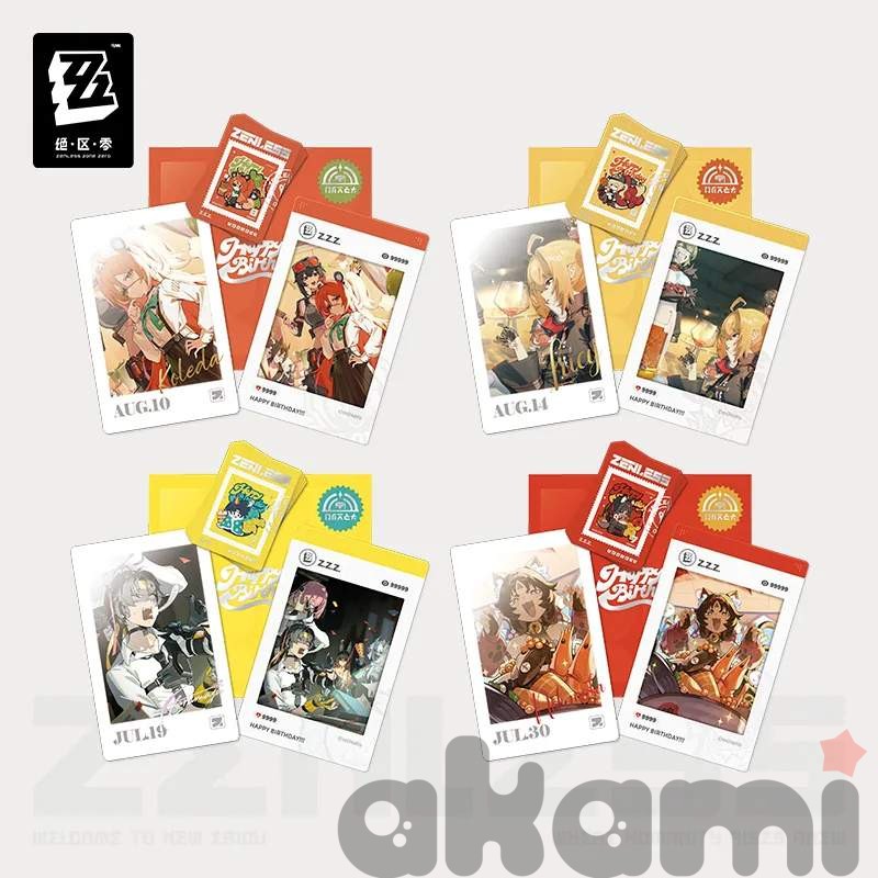 Набор ко Дню рождения Birthday Gift Set Vol. 7 (Zenless Zone Zero)