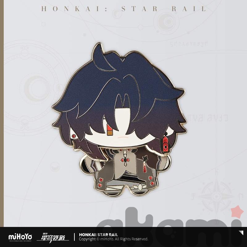 Металлический пин Блейд Chibi Series (Honkai: Star Rail)