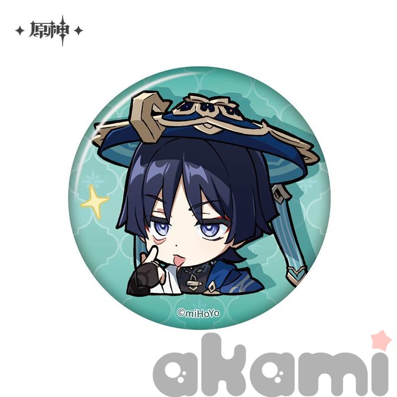 Значок Странник Sumeru Chibi Character (Genshin Impact)