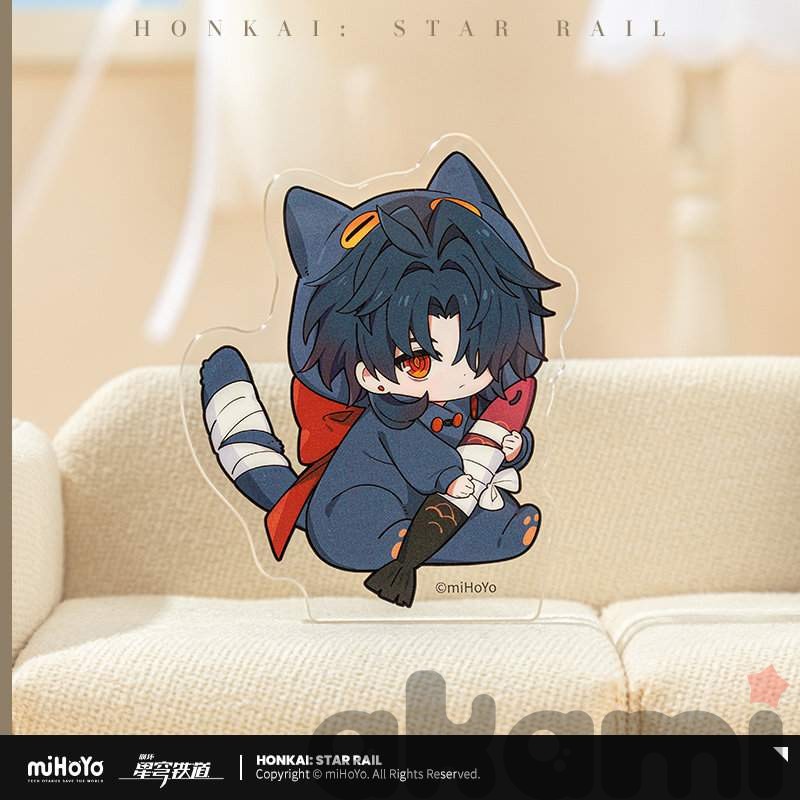 Мини акриловый стенд Блейд Boys Dorm Series (Honkai: Star Rail)