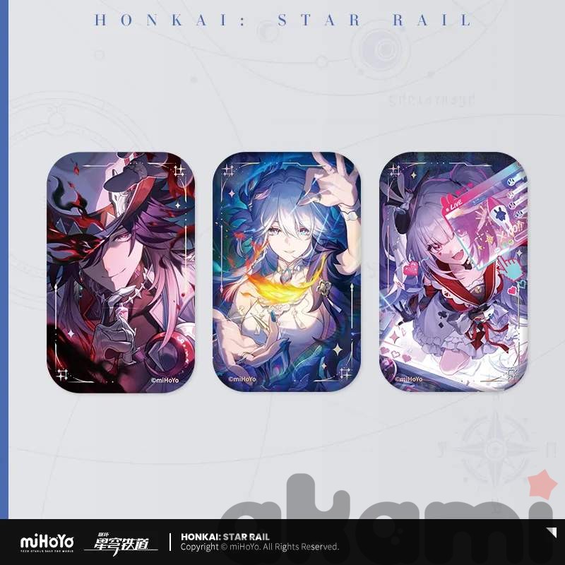Металлический значок Световой конус vol.3 (Honkai: Star Rail)