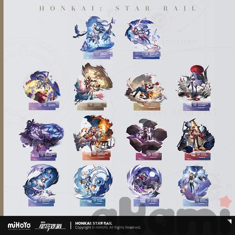 Акриловые стенды Путь Небытия (Honkai: Star Rail)