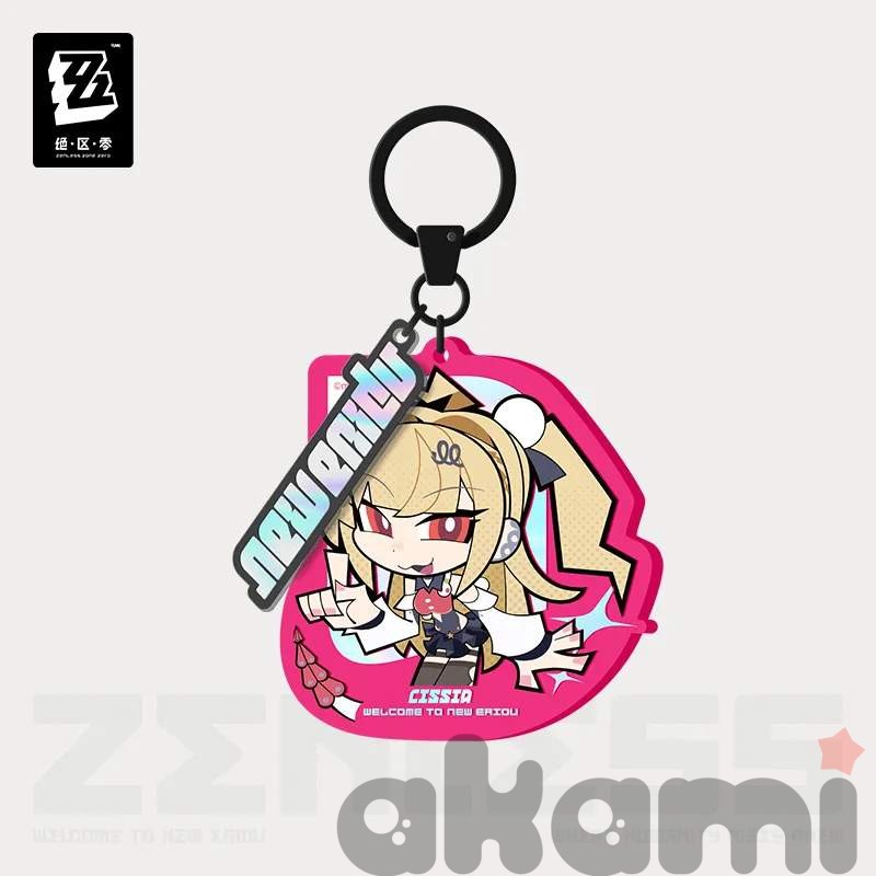 Брелоки New Eridu Chibi Городской департамент охраны (Zenless Zone Zero)