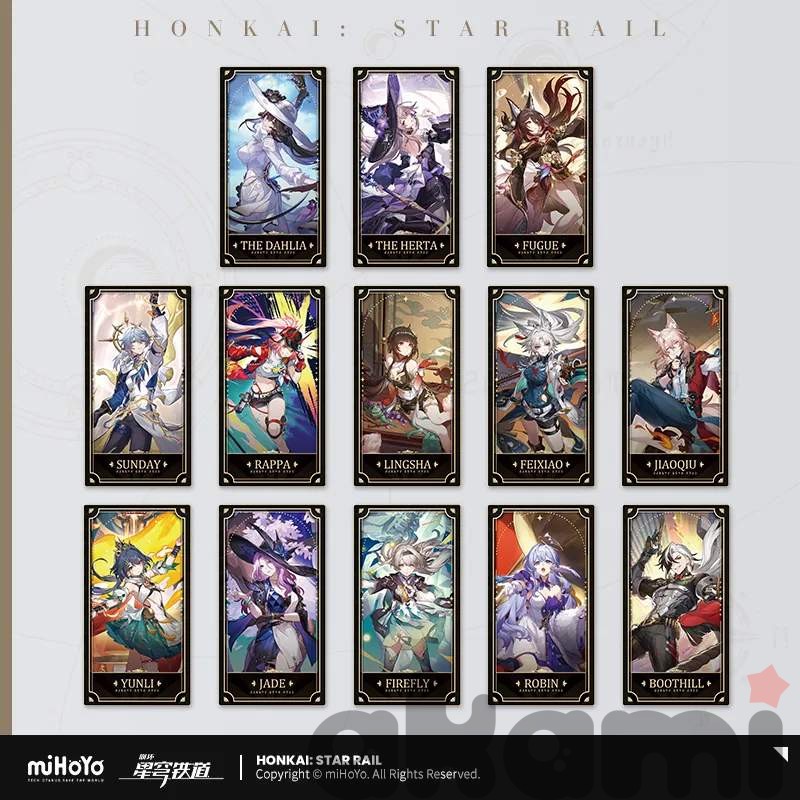 Одна рандом карточка (Сет А) 2nd Anniversary Celebration (Honkai: Star Rail)