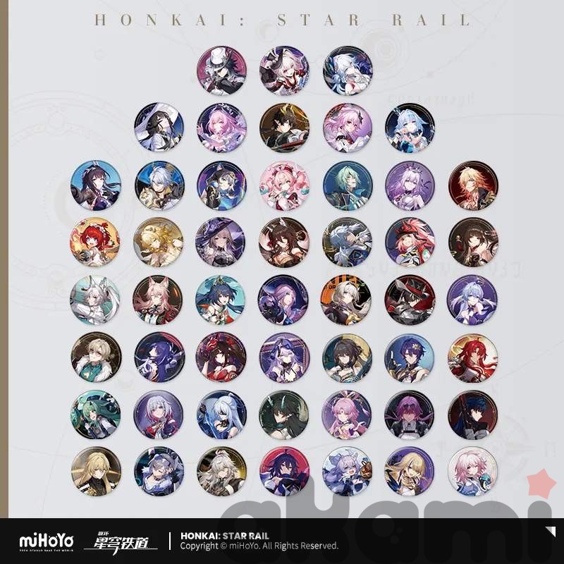 Значок светоотражающий All-Stars Invite (Honkai: Star Rail)