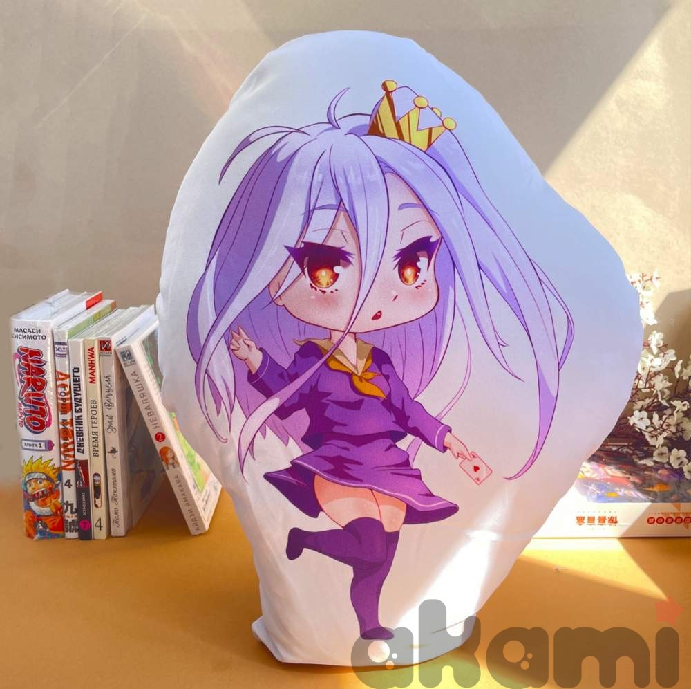 No Game No Life фигурная 35см bh046 - Подушки | Аниме-магазин «Аками»