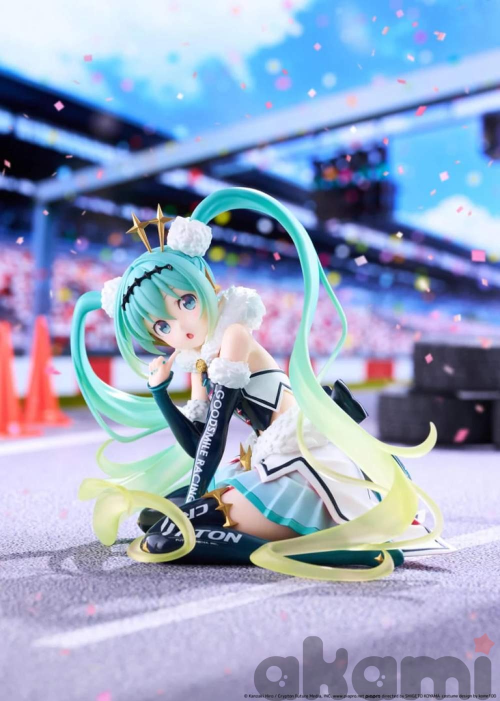 Хатсуне Мику Kuji Racing Miku 2018 Ver. Prize B Round 8
