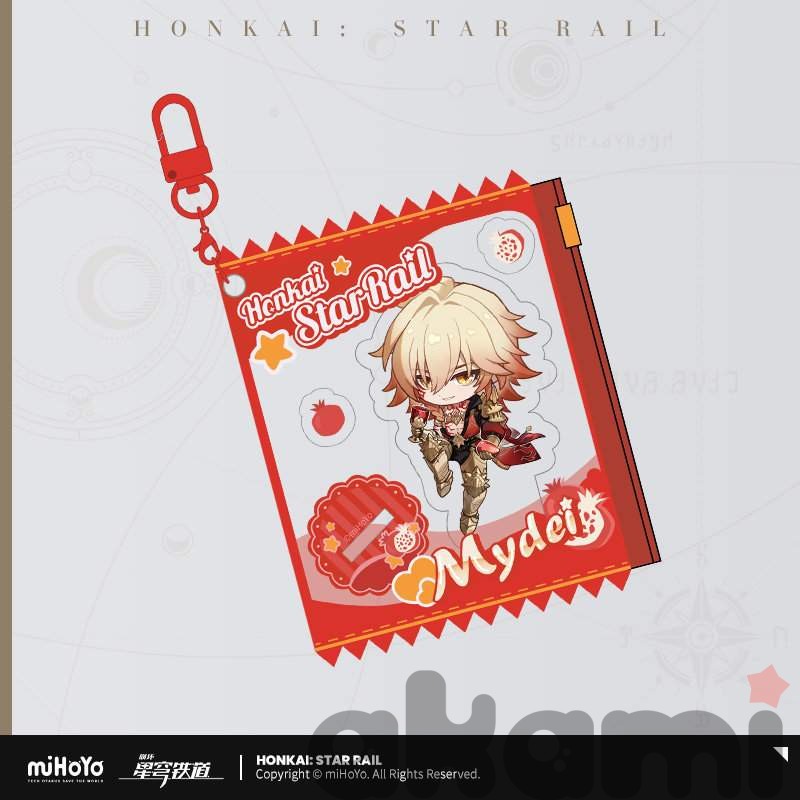 Брелок - шейкер - стенд Мидей Fruity Summer Chibi (Honkai: Star Rail)