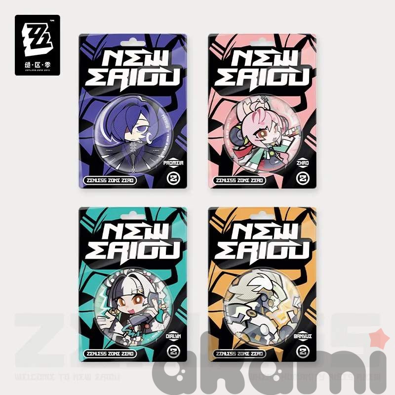 Значки New Eridu Chibi Крампус (Zenless Zone Zero)