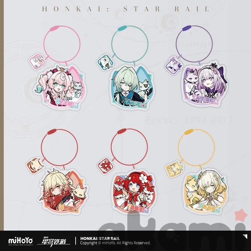 Брелок Cat series Vol.7 (Honkai: Star Rail)