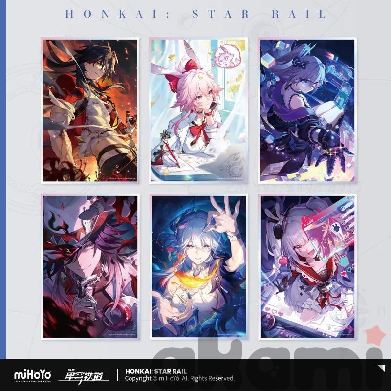 Открытка/Шикиши Световой конус vol.2 (Honkai: Star Rail)