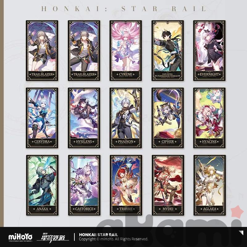 Одна рандом карточка (Сет В) 2nd Anniversary Celebration (Honkai: Star Rail)