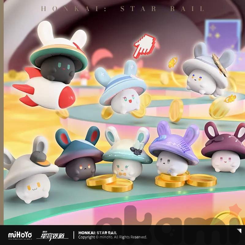 Набор фигурок Mushroom Bunny Blind Bag (Honkai: Star Rail)