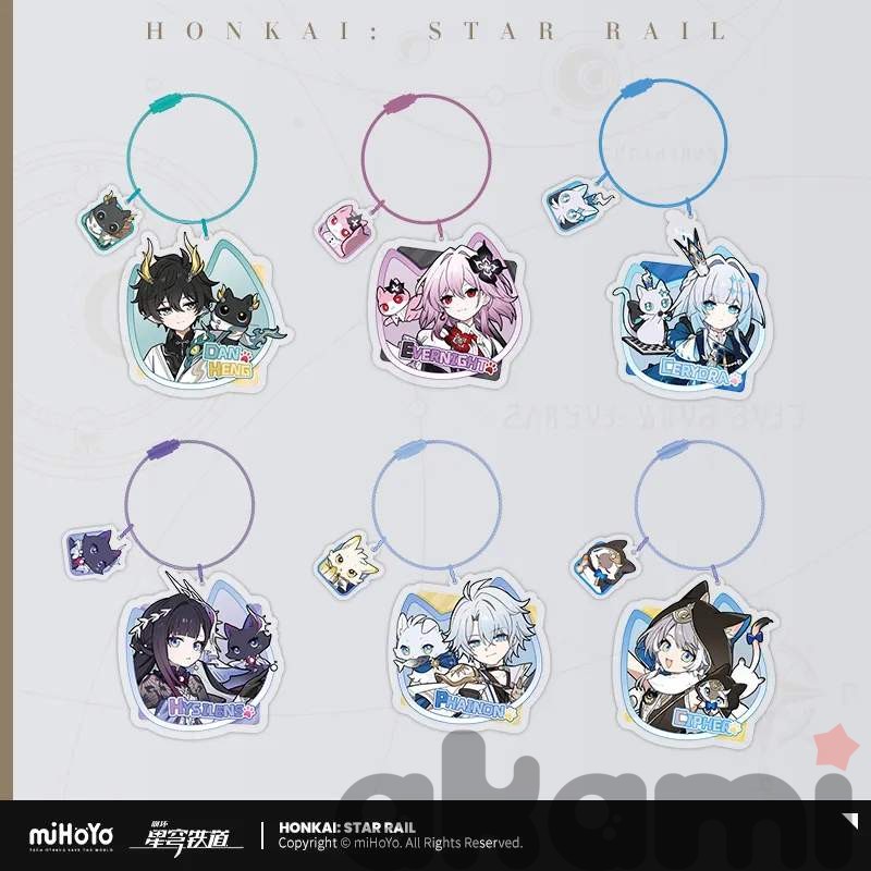 Брелок Cat series Vol.8 (Honkai: Star Rail)