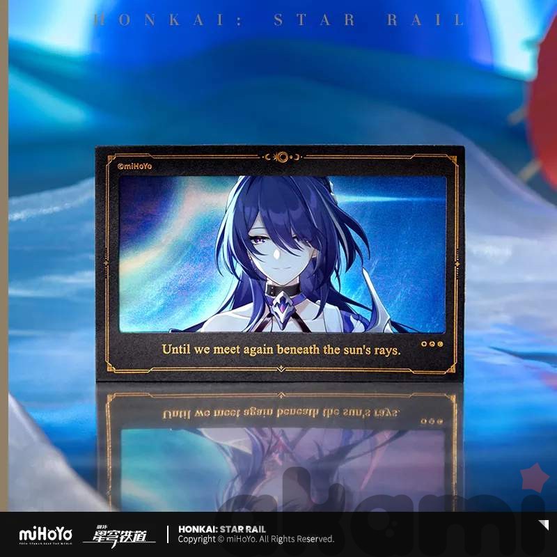 Карточка лентикулярная Ахерон The Memories We Share (Honkai: Star Rail)