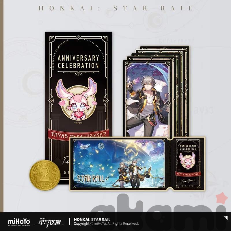Коллекционные карточки 2nd Anniversary Celebration (Honkai: Star Rail)