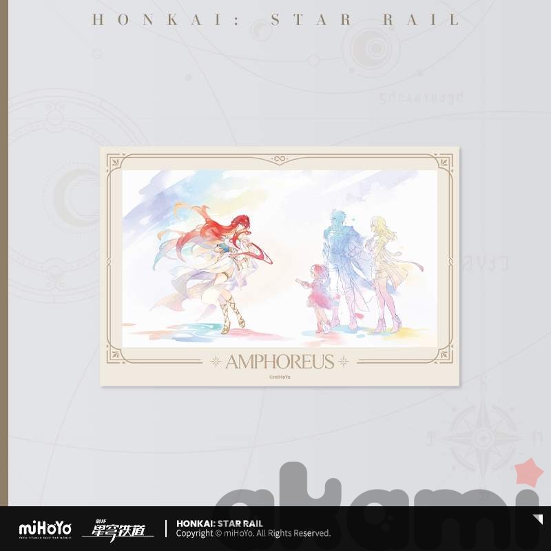 Карточка лентикулярная Трибиос, Стелла The Memories We Share (Honkai: Star Rail)