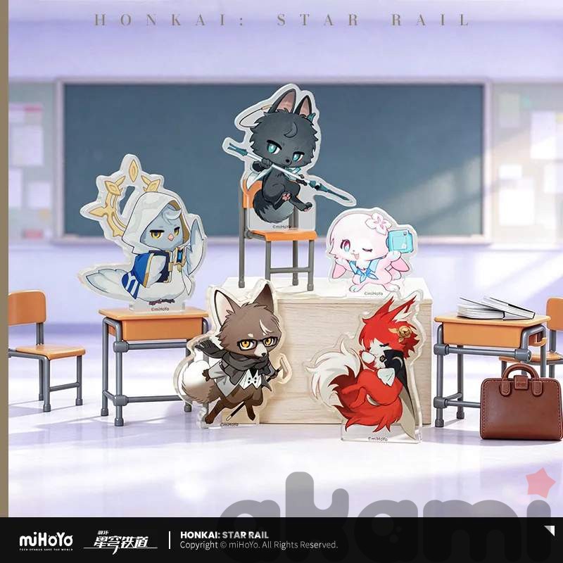 Акриловый стенд чиби Fluffy Across the Blue (Honkai: Star Rail)