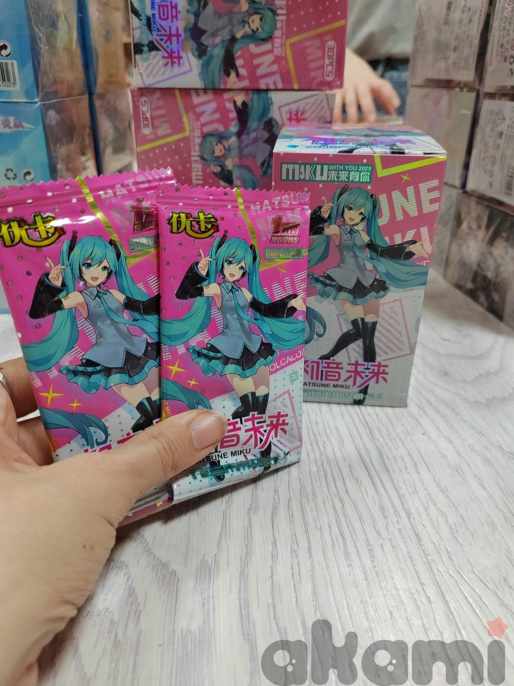 Vocaloid коллекционные карточки cd626