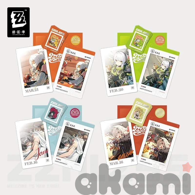 Набор ко Дню рождения Birthday Gift Set Vol. 6 (Zenless Zone Zero)