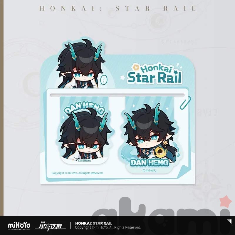 Набор магнитных закладок Дань Хен 2 Pom-Pom Gallery (Honkai: Star Rail)
