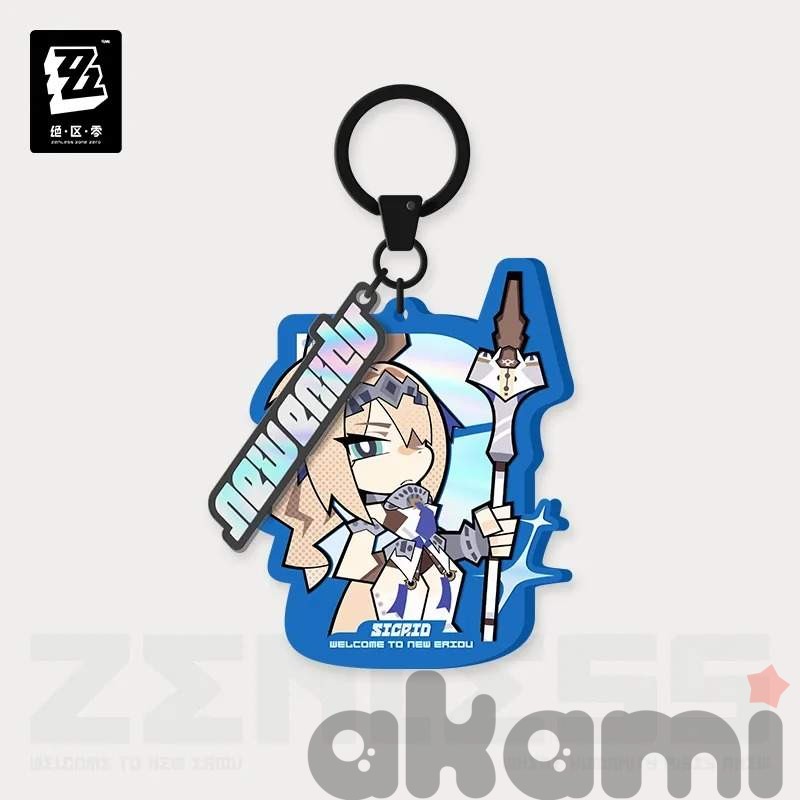 Брелоки New Eridu Chibi Департамент воздушной охраны (Zenless Zone Zero)