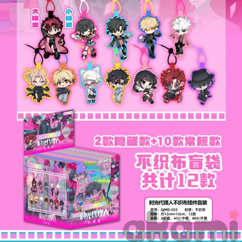 Агенты времени брелок матерчатый гача ch330 shg14