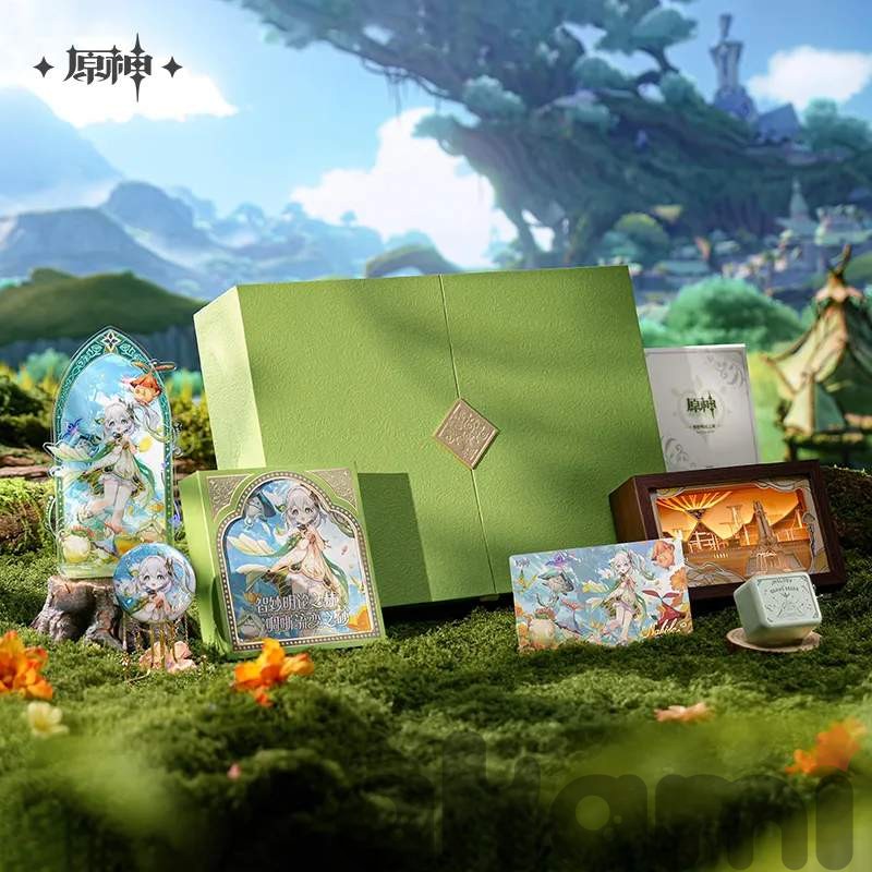 Лимитированный набор с CD-диском Forest of Jnana and Vidya & The Unfathomable Sand Dunes Sumeru (Genshin Impact)
