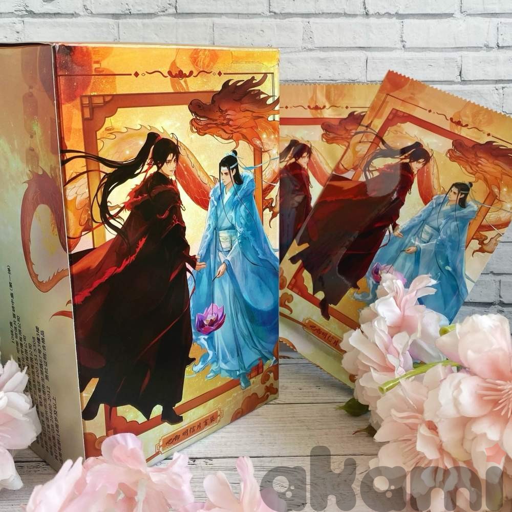 Mo dao zu shi Магистр Дьявольского Культа коллекционные значки с карточками от 適意 (Спецзаказ)