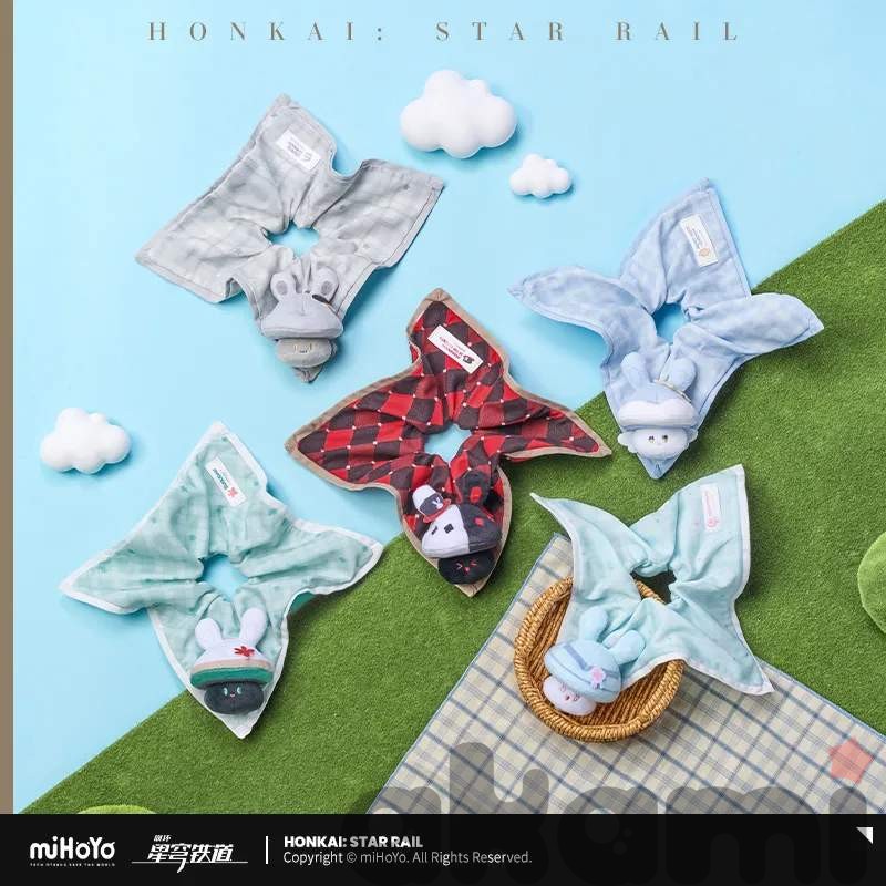 Резинка для волос Грибочки Mushroom Bunny (Honkai: Star Rail)