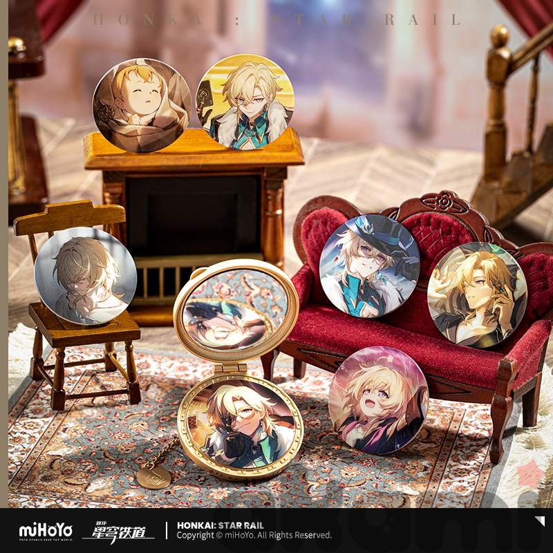 Карманное зеркальце Aventurine Faux Pocket Watch (Honkai: Star Rail)